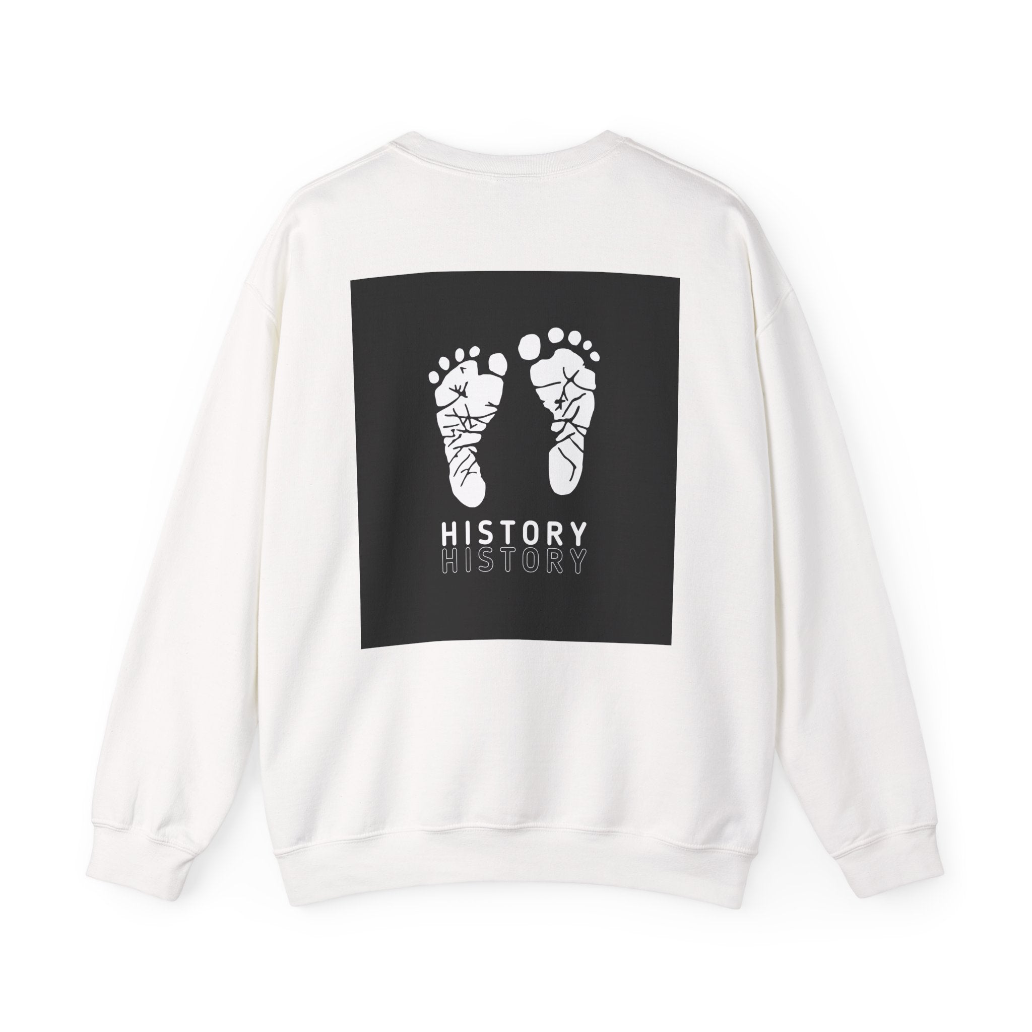 History Footprints Crewneck Sweatshirt