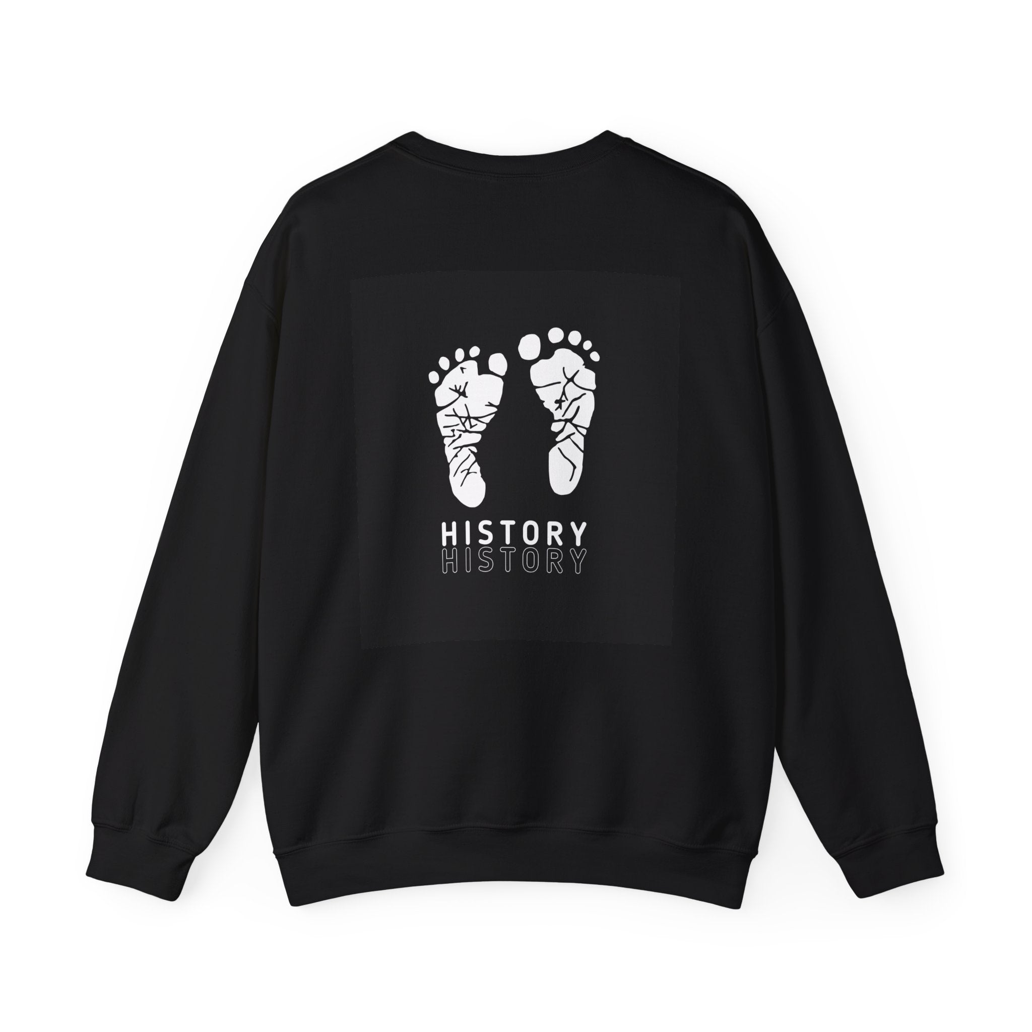 History Footprints Crewneck Sweatshirt