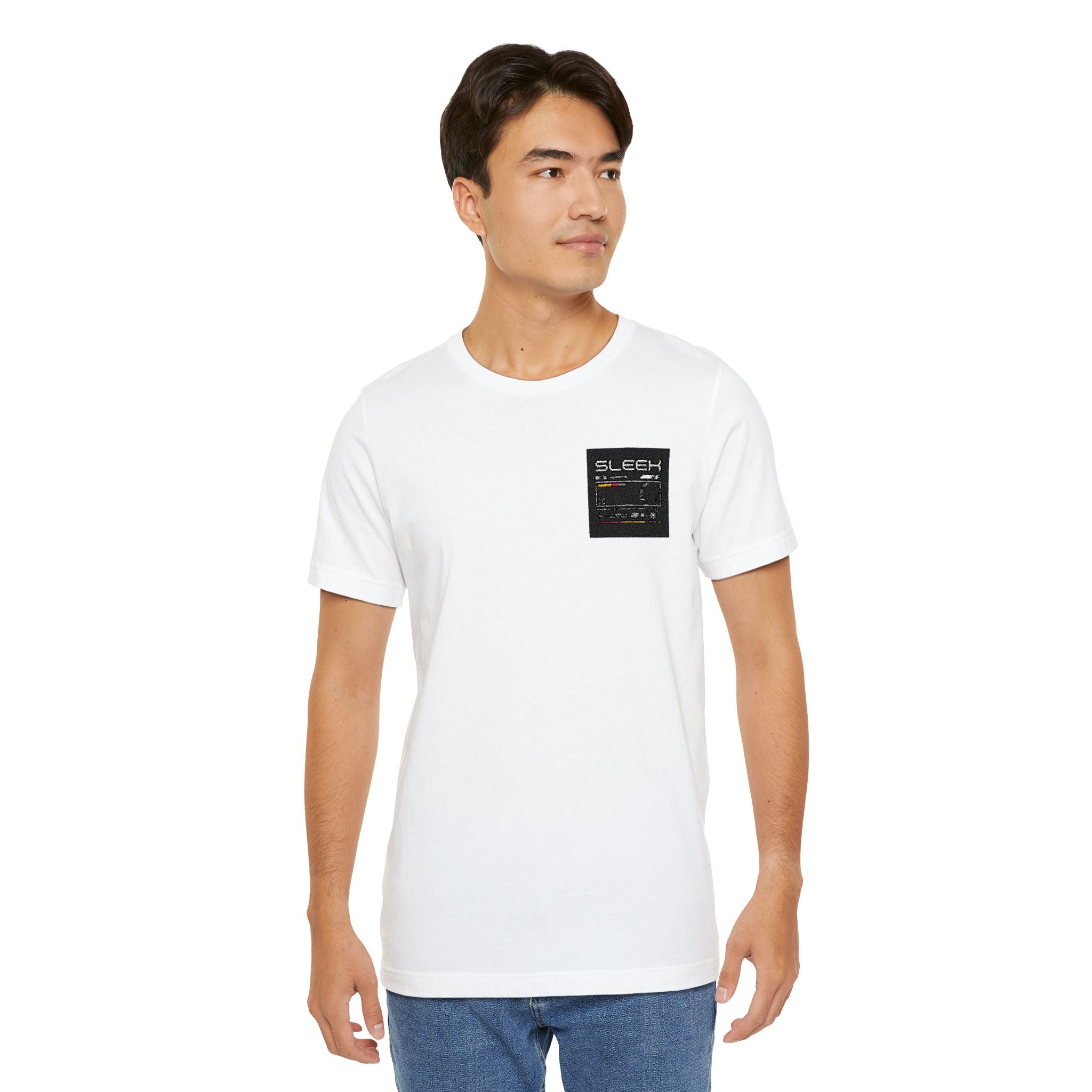 Pocket Graphic Tee — Retro Arcade Pixel Art "Play Forever"